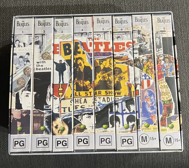 THE BEATLES ANTHOLOGY Box Set of 8 VHS $65.00 - PicClick AU