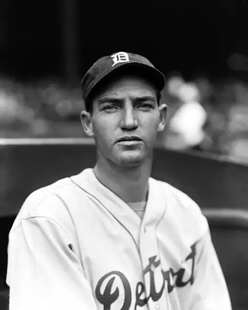 Schoolboy Rowe of the Detroit Tigers Baseball Old Photo 1