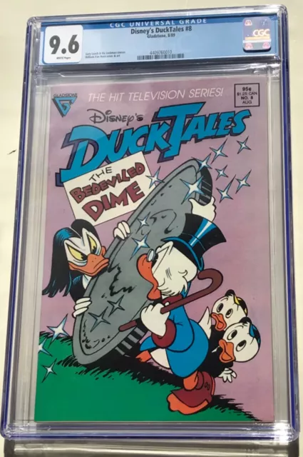 Disney's Duck Tales #8 CGC 9.8 1989 Gladstone Comics