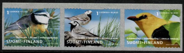 Finland 2001 Birds - Self-adhesive Stamps - Complete Set Of Three Stamps - MUH
