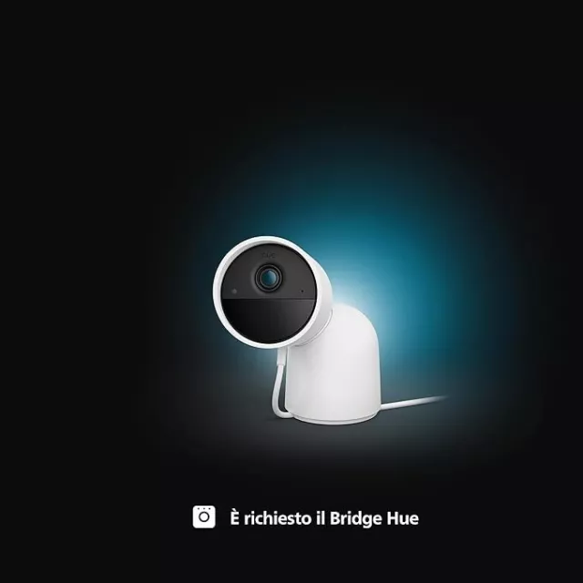 Philips Hue Secure Interno  Videocamera di Sorveglianza - Bianca