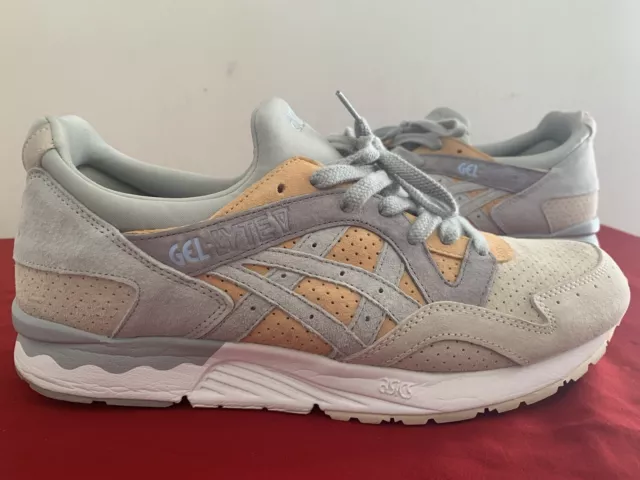 ASICS GEL LYTE V APRICOT NECTAR sz 10.5 PASTEL KITH RONNIE FIEG