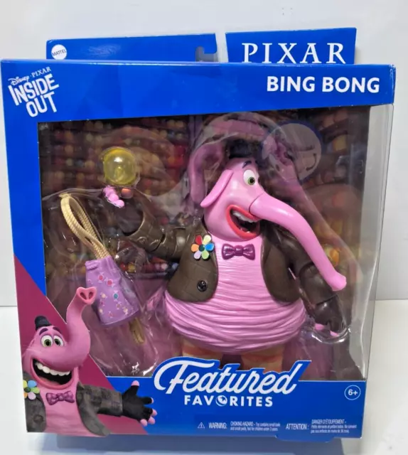 DISNEY PIXAR BING Bong Figure Inside Out Featured Favorites Mattel $13. ...