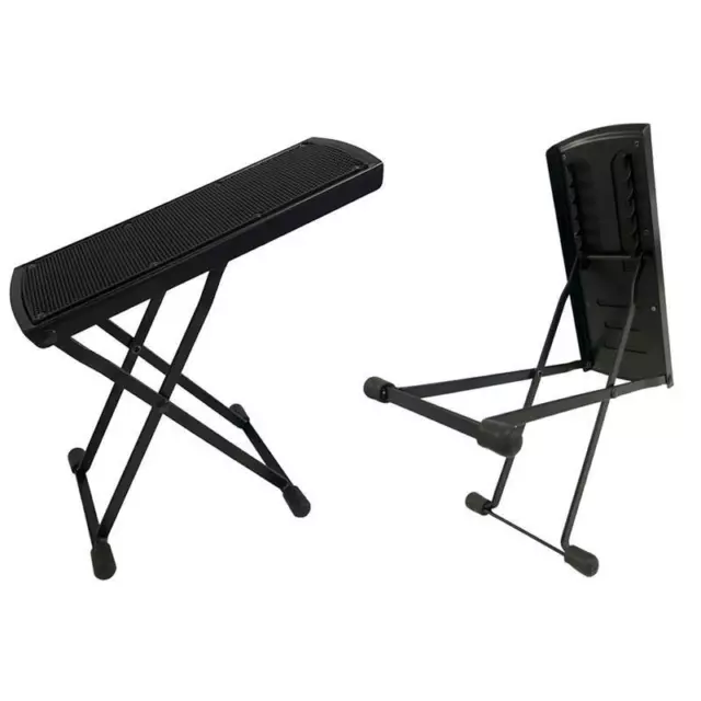 3rd Avenue Rocket Series Guitar Foot Stool in Black