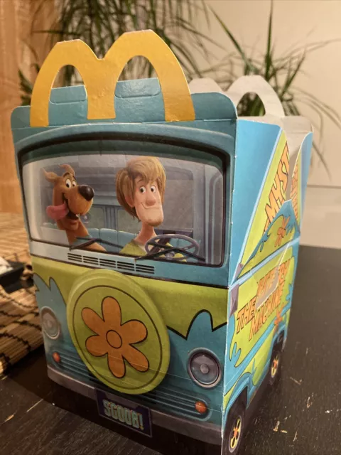 McDonalds Happy Meal Empty Box Scooby Doo Scoob ! 2020 Hanna Barbera Productions