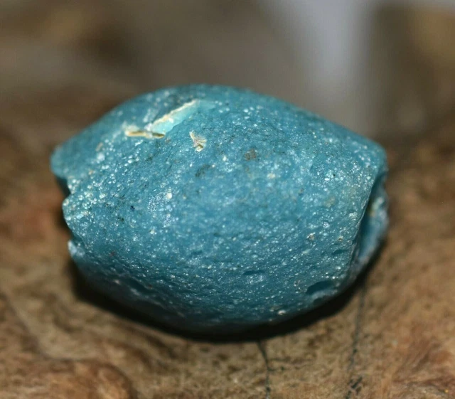 Ancient Excavated Faience Dig Bead Djenne Mali 1000 Years Old African Trade Bead