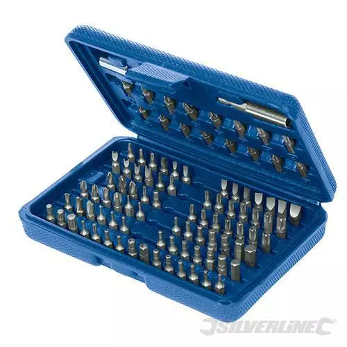 Kit Set Inserti 100 Pezzi Valigetta Trapano Avvitatore Torx Esagonali Resistenti