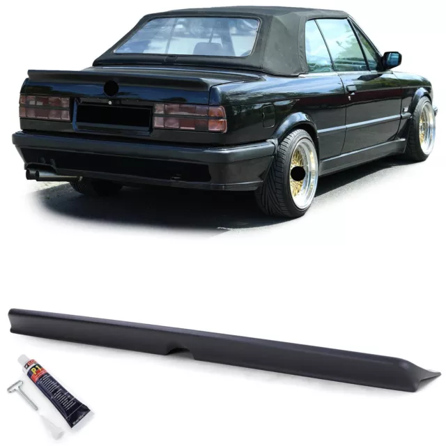 Heckspoiler Spoilerlippe Sport Optik mit ABE für BMW E30 Limo Cabrio 1982-1993