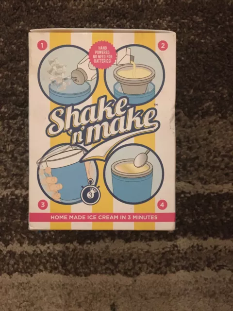 Shake ‘n’ Make - Home Made Ice Cream Maker - New But Opened