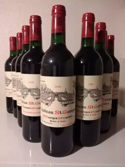 Vin Saint-georges saint-émilion château saint-georges rouge 2000 - bordeaux. 