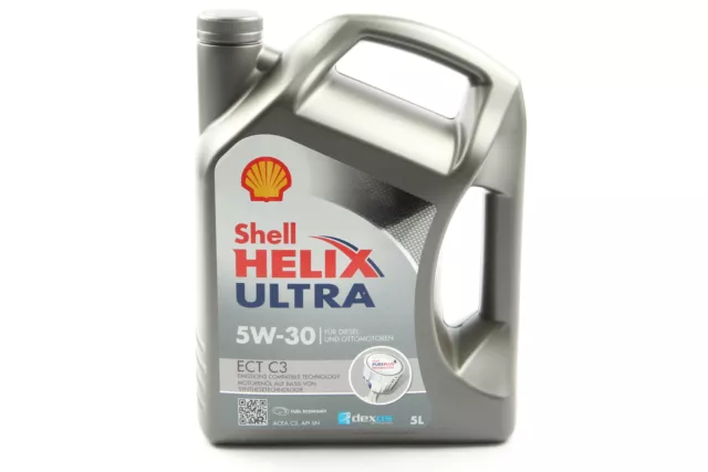 OLIO MOTORE SHELL Helix Ultra 5 litri ECT C3 5W30 ACEA C3 API SN  MB229.51/229.31 EUR 53,90 - PicClick IT