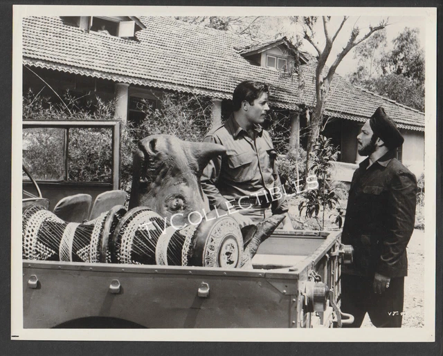 8x10 Press Photo~ MAYA ~1966 ~Clint Walker ~P Jairaj ~Nana Palsikar ~?