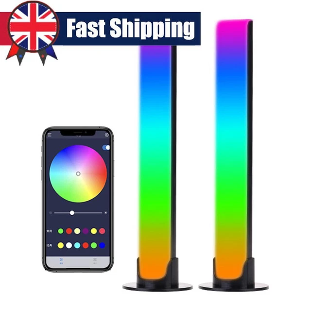 RECHARGEABLE/PLUG-IN COLORFUL SOUND Control Light Sound Activated LED ...