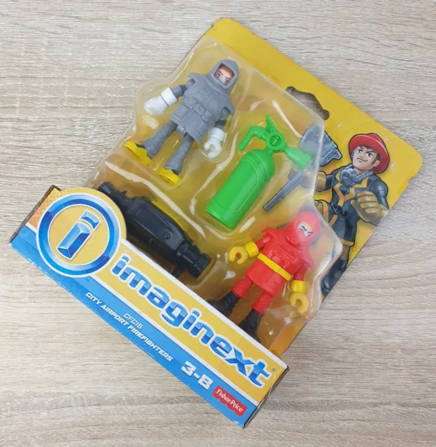 Imaginext City Airport Firefighters - Fisher Price