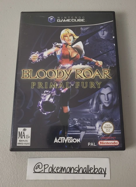 BLOODY ROAR PRIMAL Fury Juego Nintendo Gamecube *Con Manual