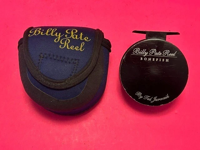 billy pate bonefish fly reel by ted juracsik Tibor Platinum Tailwater Outfitters rare TIBOR Billy Pate Reel