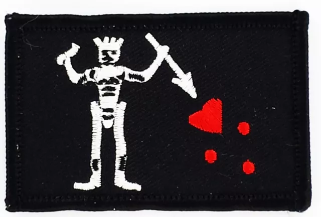 PATCH ECUSSON BRODE BRODERIE DRAPEAU PIRATE JACK RACKHAM Edward Teach