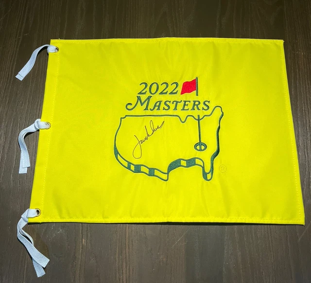 Jordan Spieth Signed Autographed Masters Flag