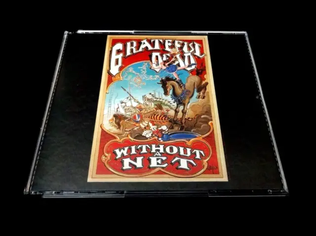 Grateful Dead Without A Net 1989 1990 Tour Jerry Garcia Live 2 CD Rick Griffin