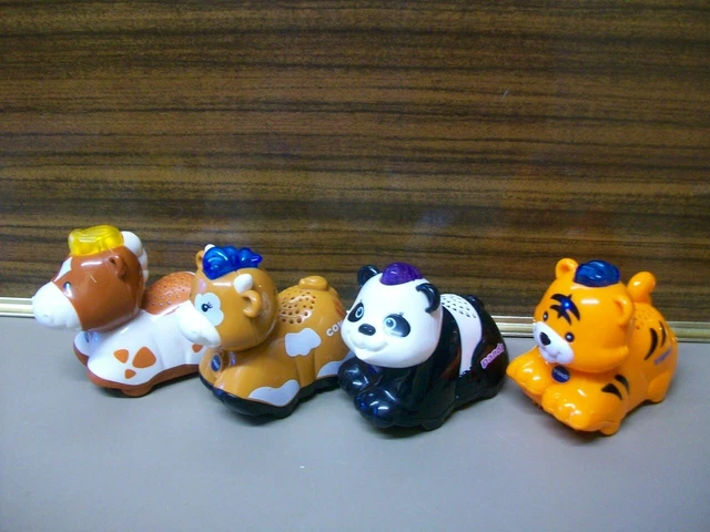 VTech Toot Toot Animals Horse Cow Panda Tiger
