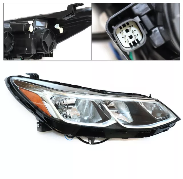 For 2016-2019 Chevrolet Cruze RH Halogen Headlight Headlamp Assy Passenger Side