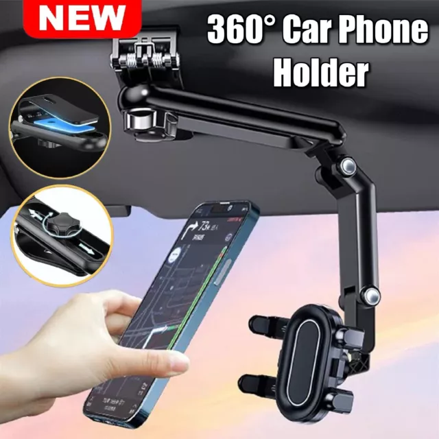 360° Car Phone Holder Windscreen Dashboard Suction Mount Stand For Universal