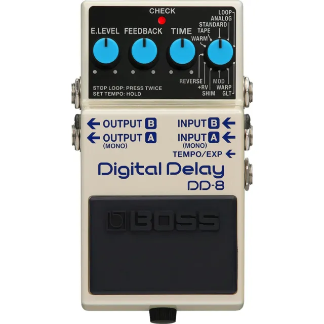 Boss DD-8 Digital Delay - Effektgerät für Gitarren