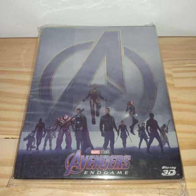 Avengers: Endgame 3D STEELBOOK [Blu-Ray 3D + 2D] - VF NON INCLUSE - NEUF