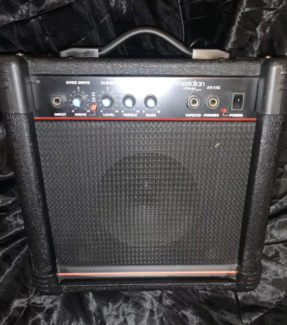 Meridian Stage Pro AK15G 15 Watt Guitar Amp Great Used Condition