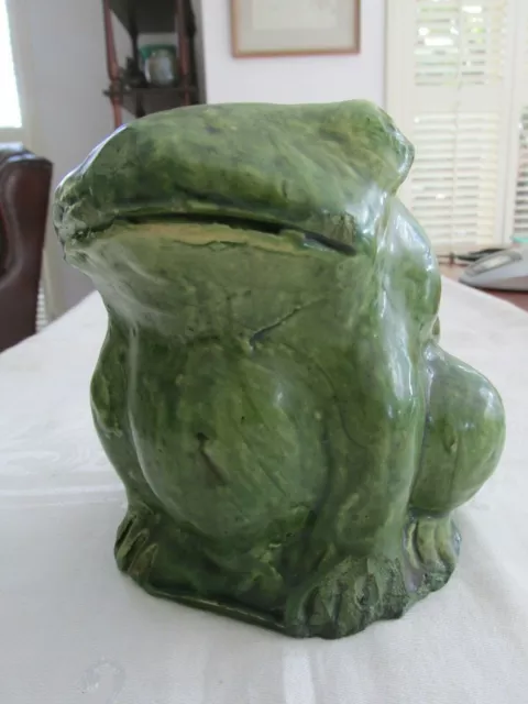 1930s Australian Pottery Medium Bosley Green Frog Mitcham South Australia