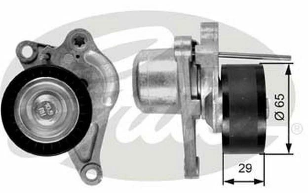 GATES Galet tendeur (courroie d'accessoire) pour RENAULT TRAFIC T38311