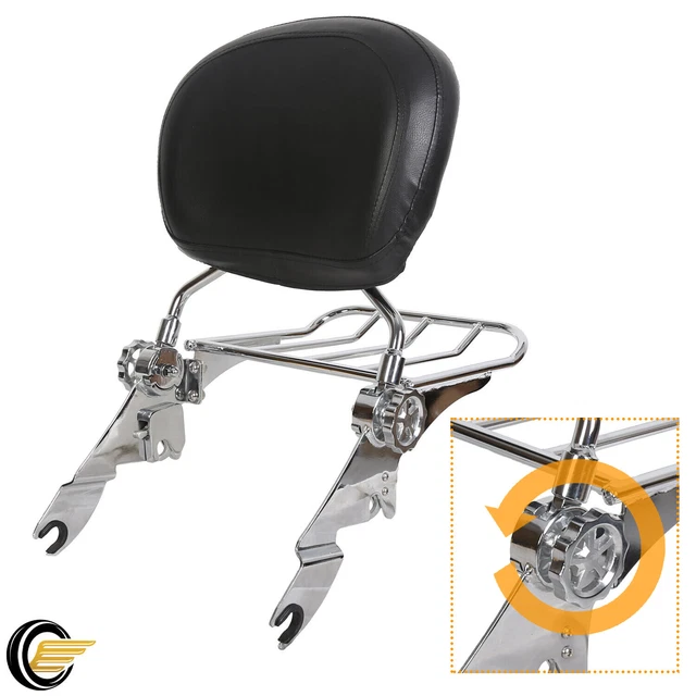 Portapacchi Rimovibile Harley Touring - Compatibile Street Glide Road King 2009-2024 - Foto 4