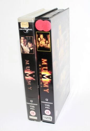 THE MUMMY VHS Video Tape Cassette Film Brendan Fraser, Rachel Weisz ...