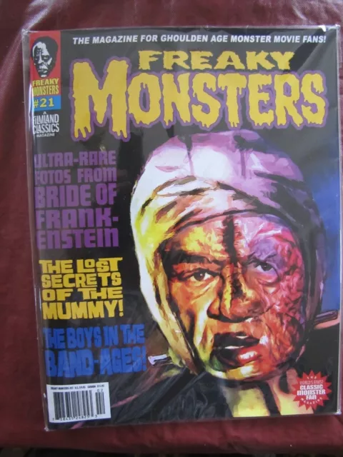 Freaky Monsters # 21 Uncirculated RARE Sealed with 2 Promo cards Freaky Monsters # 21 Uncirculated RARE Sealed with 2 Promo cards