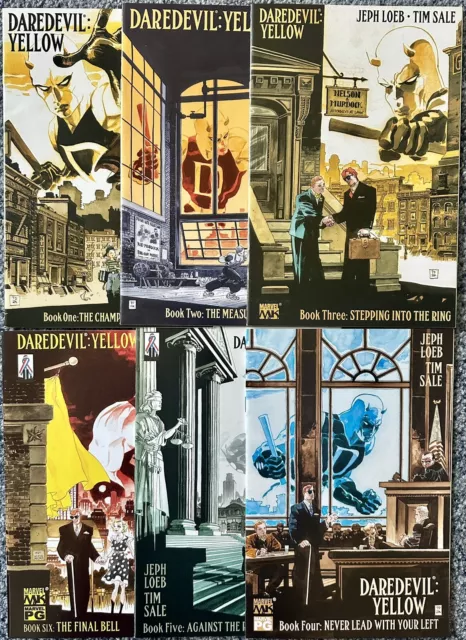 Complete 6 issue series! - DAREDEVIL: YELLOW - Marvel 2002 - Loeb & Sale