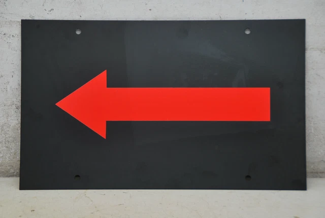 Exit-Schild Aus Aluminium – Reflektierend, Wetterfest, 35,6 X 25,4 Cm