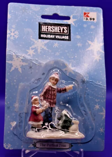 Vintage New 2001 Hersheys Holiday Village Set #4 - The Perfect Tree Cocoa Cafe