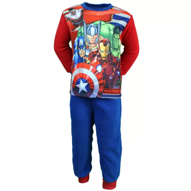 Pyjama Polaire Enfant Marvel Avengers Rouge