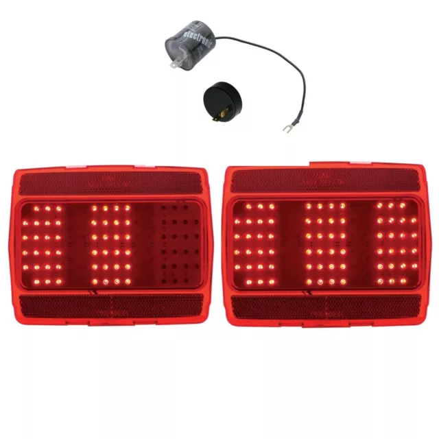 United Pacific 1964 1/2 -1966 Ford Mustang LED Sequential Tail Light Set