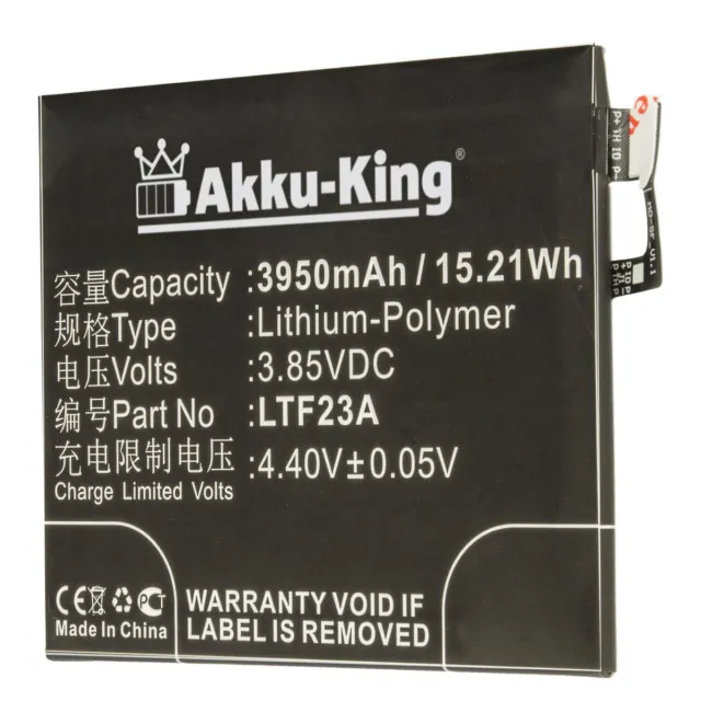 Akku Battery Batteria Accu Li-Polymer für LeTV Le Pro 3 X720 LTF23A  3950mAh
