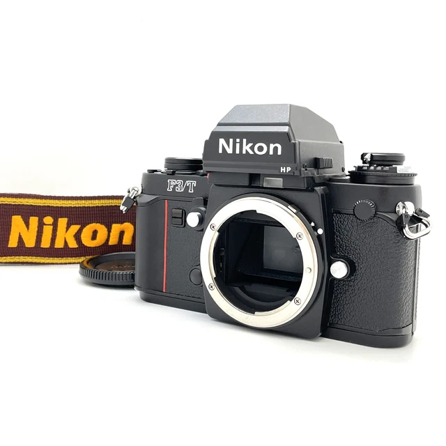 Cámara fotográfica S/N 851xxxx COMO NUEVA Nikon F3/T F3 T negra cuerpo HP SLR 35 mm de JAPÓN