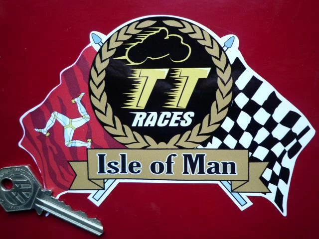 ISLE of Man TT Races Number 1 Manx Moto GP Racing 3 (75mm