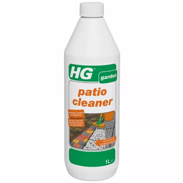 HG Path & Patio Cleaner Paving Stone Slab Garden Concrete Dirt Stain Remover 1L