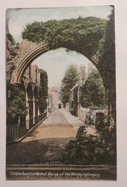 The Wrench Series Unposted Vintage Postcard - Canterbury Cathedral  (b)