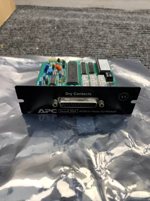 Used APC Smart Slot AP9610 Relay I/O Module