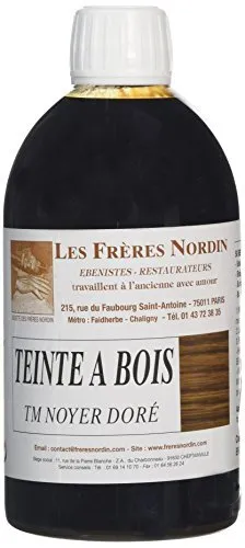 LES FRÈRES NORDIN 410507 Teinte à Bois Noyer Doré EUR 30,49 - PicClick FR