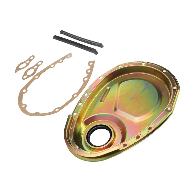 (Colore zinco) kit copertura catena di temporizzazione motore copertura catena di temporizzazione guarnizione