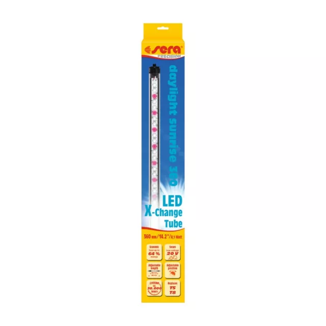 sera - LED X-Change Tube daylight sunrise Beleuchtung Tageslicht Farbecht