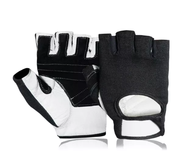Cycling Weight Lifting Gloves Padded Training Fitness Gym Exercise Bodybuilding