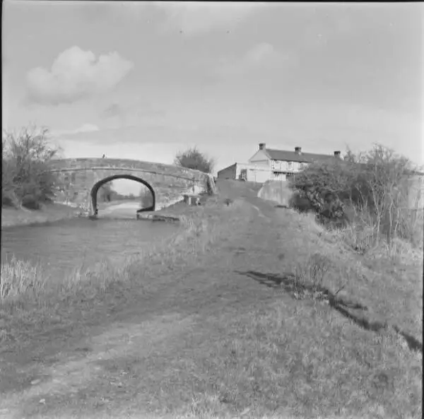 Naas Bridge Royal Canal Naas Co Kildare IRELAND RAILWAY OLD PHOTO